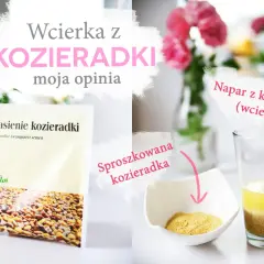 Wcierka z kozieradki: jak długo moczyć nasiona na wcierkę pobudzającą porost włosów. Widać nasiona, proszek i gotowy napar.