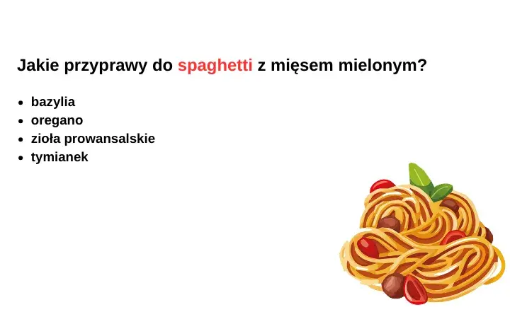 Jakie przyprawy do spaghetti z mięsem mielonym, aby zachwycić smakiem
