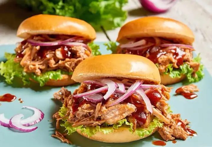Pyszny burger z szarpaną wołowiną - proste przepisy i porady kulinarne