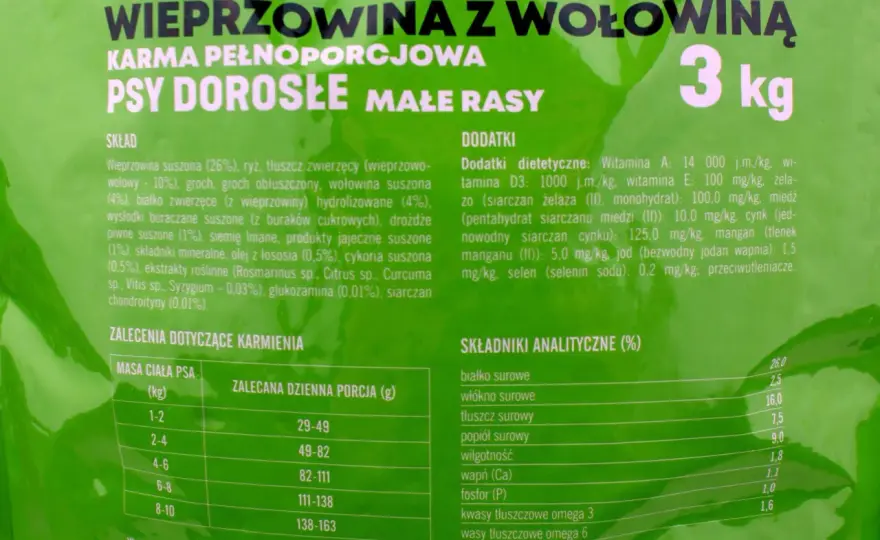 Karma John Dog wieprzowina z wołowiną – zdrowe odżywianie psa