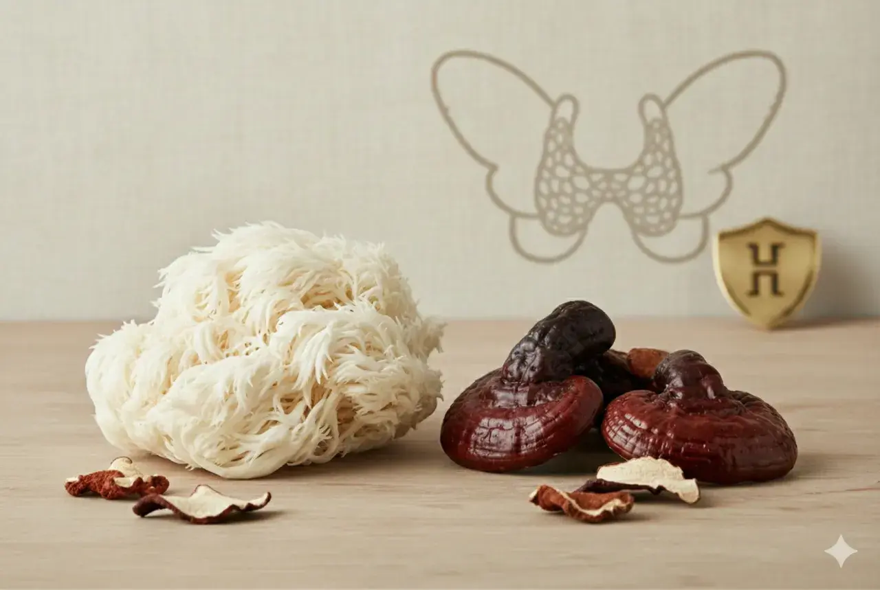 Grzyby Reishi i Soplówka jeżowata – przyprawy anti aging, które przeciwutleniacze z kuchni najsilniej opóźniają starzenie.