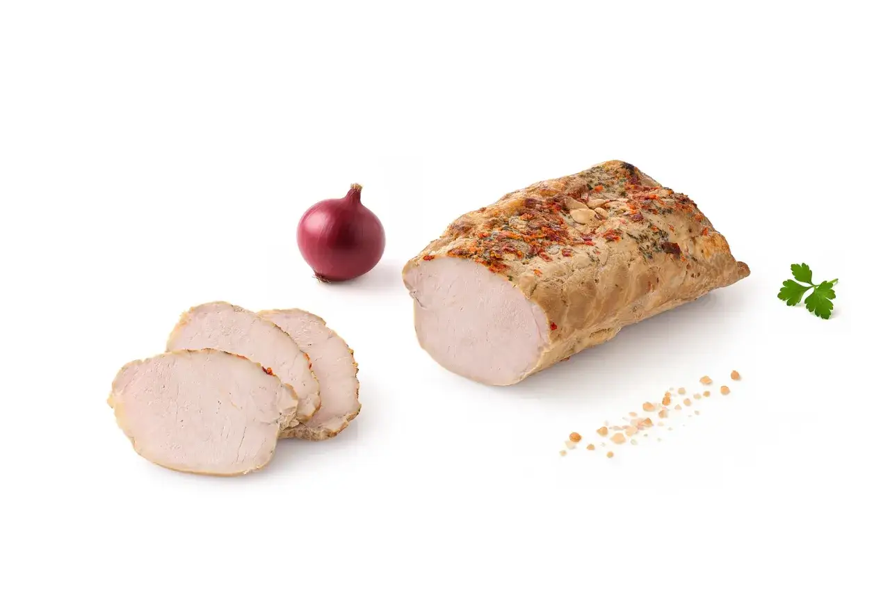 Pieczony schab z przyprawami, cebula i natka. Czy można ponownie zamrozić upieczony schab bez ryzyka zatrucia?