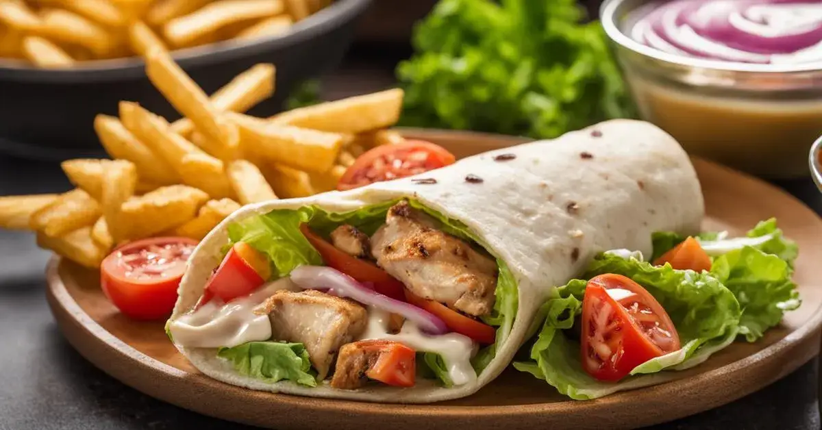 Zdjęcie Ile kalorii ma kebab w tortilli? Zaskakujące liczby, które musisz znać!